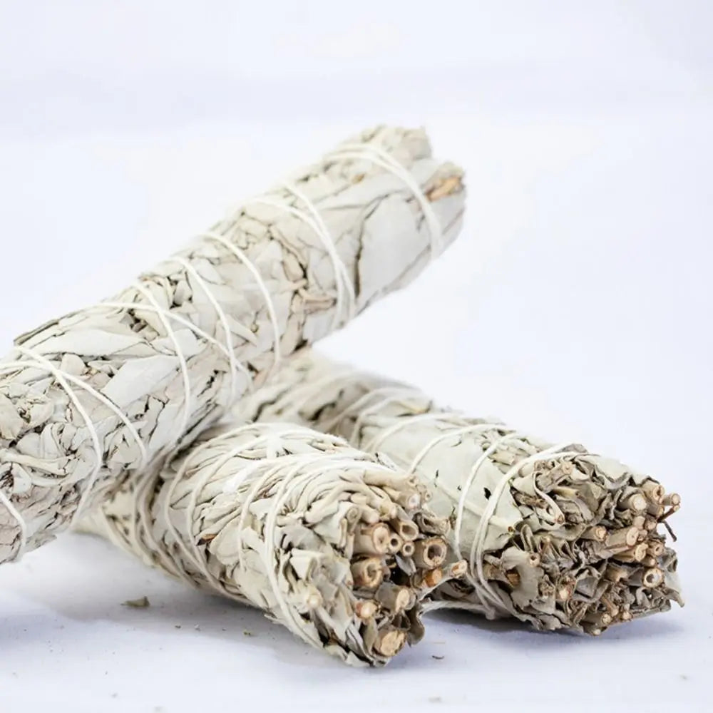 10cm White Sage Bundle Portable Multifunctional Spiritual Incense Sticks Natural Practical Energy Cleansing Bundles