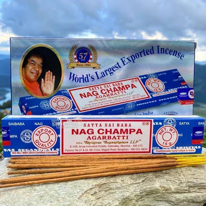 India Stick Incenses White Sage Sandalwood Natural Household Indoor Clean Air Indian Incense Sticks NAG Champa Satya Handmade