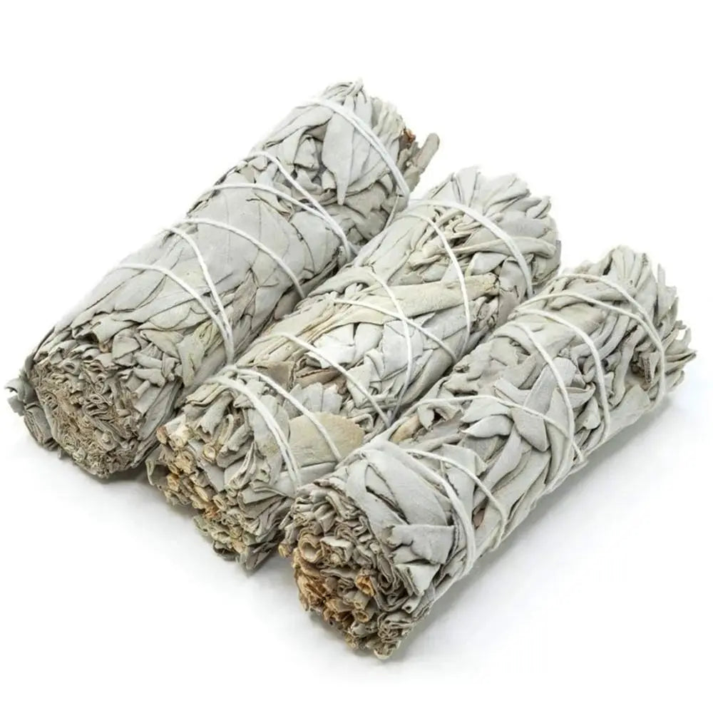 10cm White Sage Bundle Portable Multifunctional Spiritual Incense Sticks Natural Practical Energy Cleansing Bundles