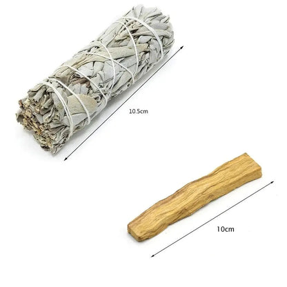 10cm White Sage Bundle Portable Multifunctional Spiritual Incense Sticks Natural Practical Energy Cleansing Bundles