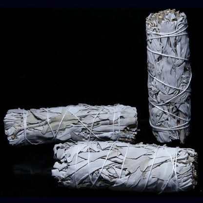 10cm White Sage Bundle Portable Multifunctional Spiritual Incense Sticks Natural Practical Energy Cleansing Bundles